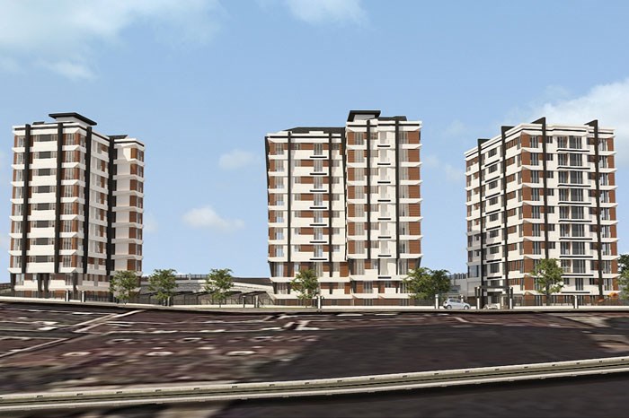 Suare Residence Projesinde Kiralar 1200 Lira!