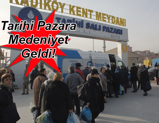 Kadıköy Salı Pazarı 29 Eylül’de Yeni Adresinde!