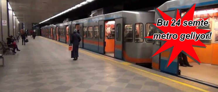 İstanbul’da 2 Yeni Metro Hattının Temeli Haftaya Atılıyor!