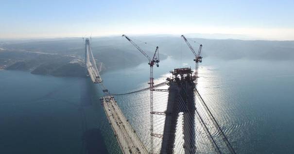 Yavuz Sultan Selim Köprüsü’nde Son 247 Metre