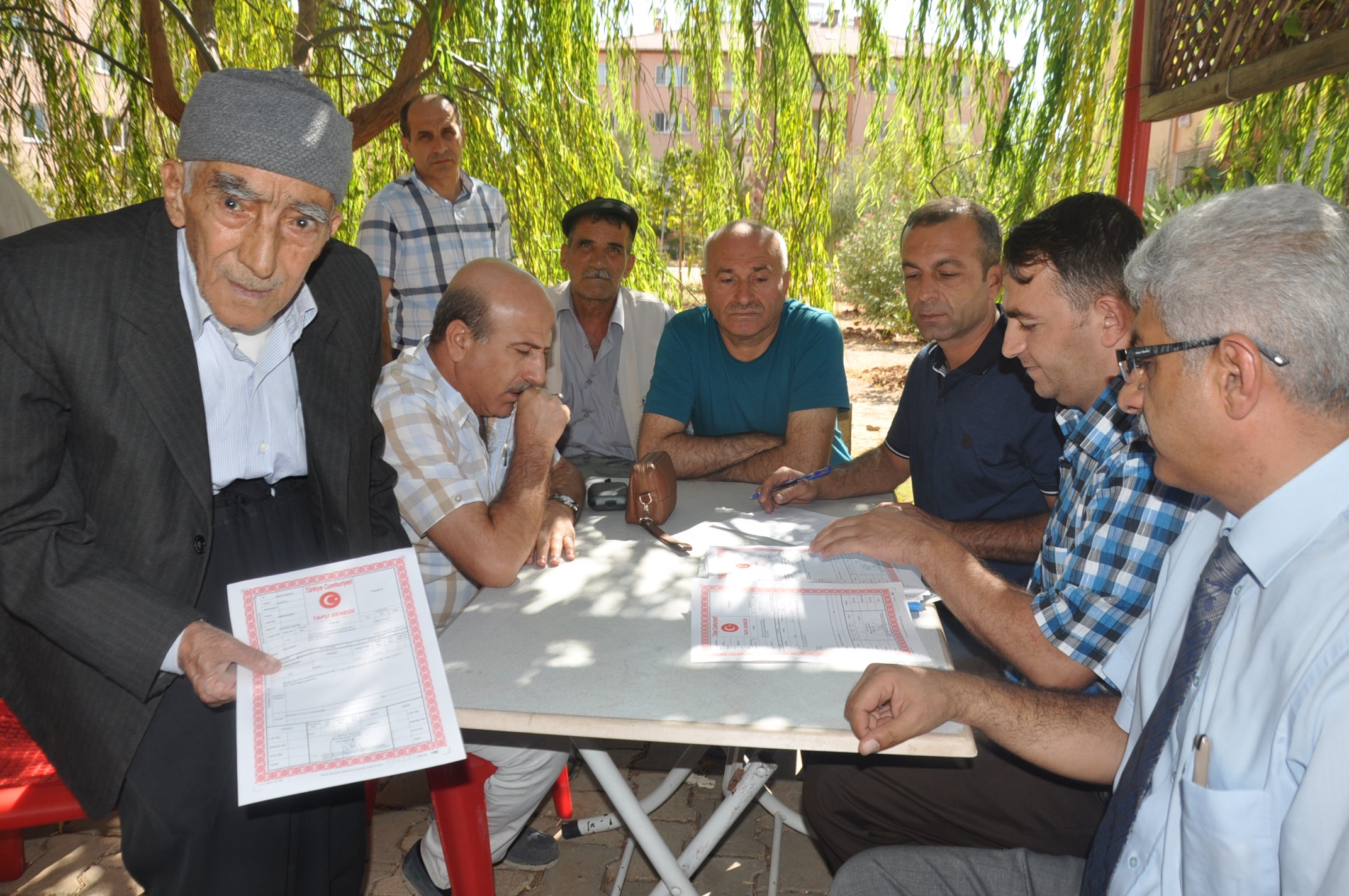 Kahta’da Afetzedelerin Tapu Sevinci!