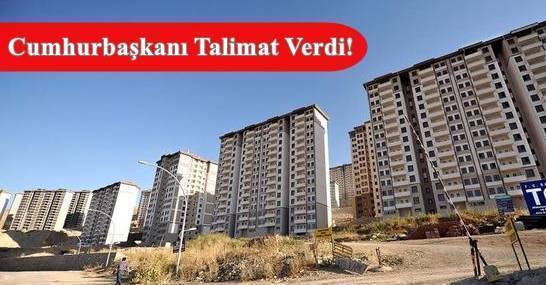 Dar Gelirlilere 100 Bin Yeni Konut Müjdesi