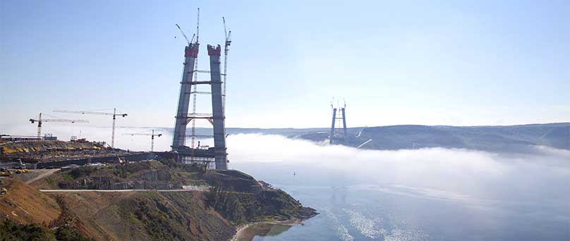 Üçüncü Köprü Kulelerinde Son 22 Metre!