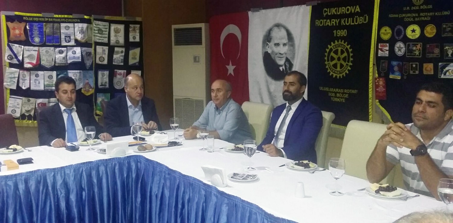 Çukurova Rotary Kulübü’nde İş Sağlığı ve Güvenliği Tartışıldı!