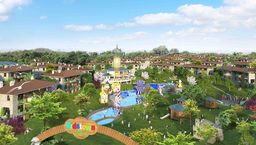 Kidstown Riva Projesi 136 Konuttan Oluşuyor