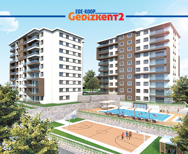 Gedizkent 2 Konutları 4 Blokta 190 Daireden Meydana Gelecek