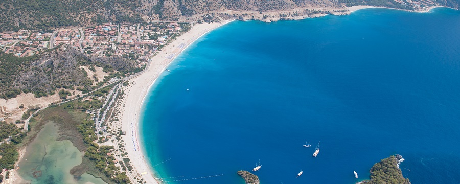 Fethiye Ölüdeniz'de Kiralık Arsa