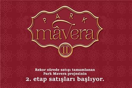 Park Mavera 2.Etap Metrekaresi 4 bin 250 TL’den Aralık’ta Satışta