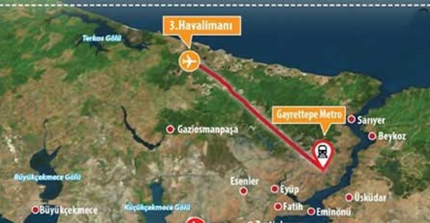 Gayrettepe 3. Havalimanı Metrosu İçin YPK Onayı Bekleniyor