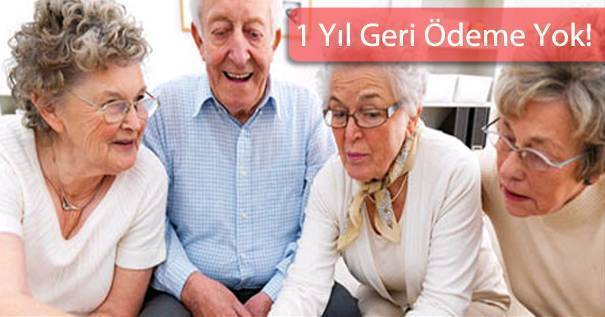 Emekliye Maaşının 10 Katına Kadar Faizsiz Kredi Müjdesi