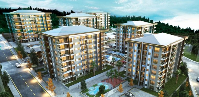 Marka City İzmir'de 3+1 Daireler 243 Bin TL