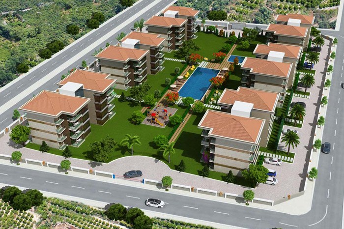 Mia Park Menderes'te Butik Daireler