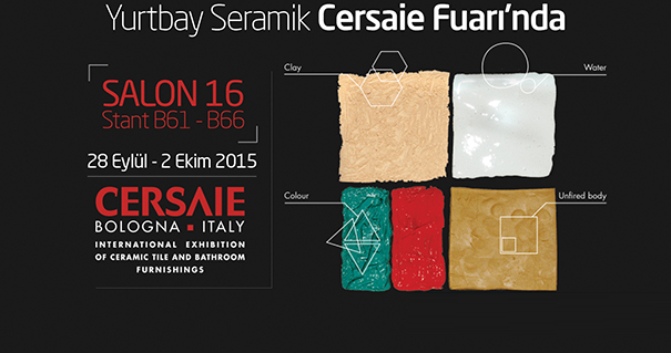Yurtbay Seramik CERSAIE Seramik Fuarı’nda!