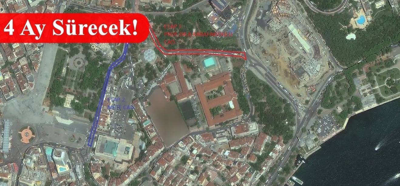 Taksim Meydanı Düzenleme Projesinde 2. Etap Çalışmaları Başlıyor