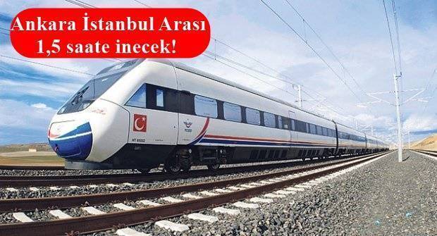 Sincan Çayırhan İstanbul Demiryolu Projesi Başlıyor