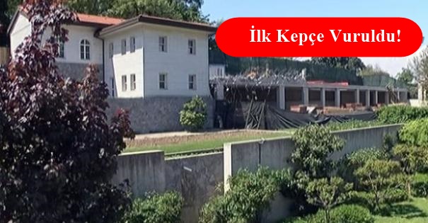 Reza Zarrab’ın Kandilli’deki Villasında Yıkım