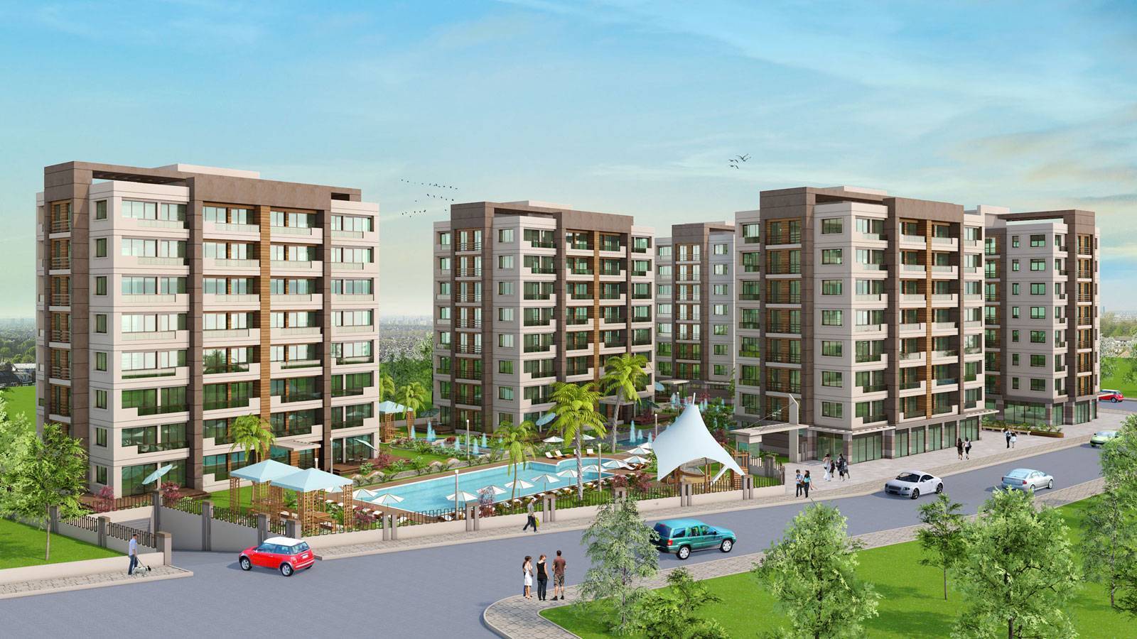 Nursan Konakları Projesinde 245 Bin TL’ye 1+1