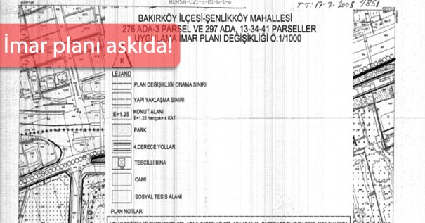 Bakırköy Şenlikköy’e 4 Kat Sınırı