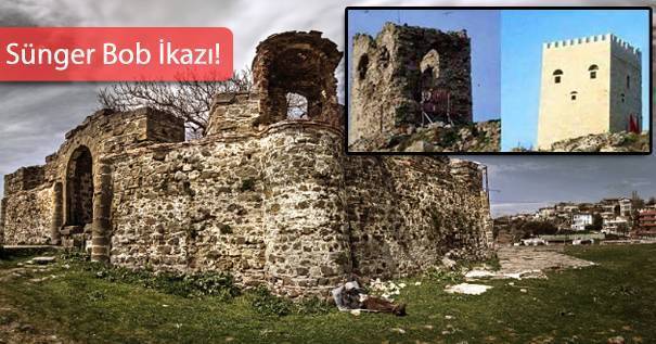 Riva Kalesi Restore Ediliyor