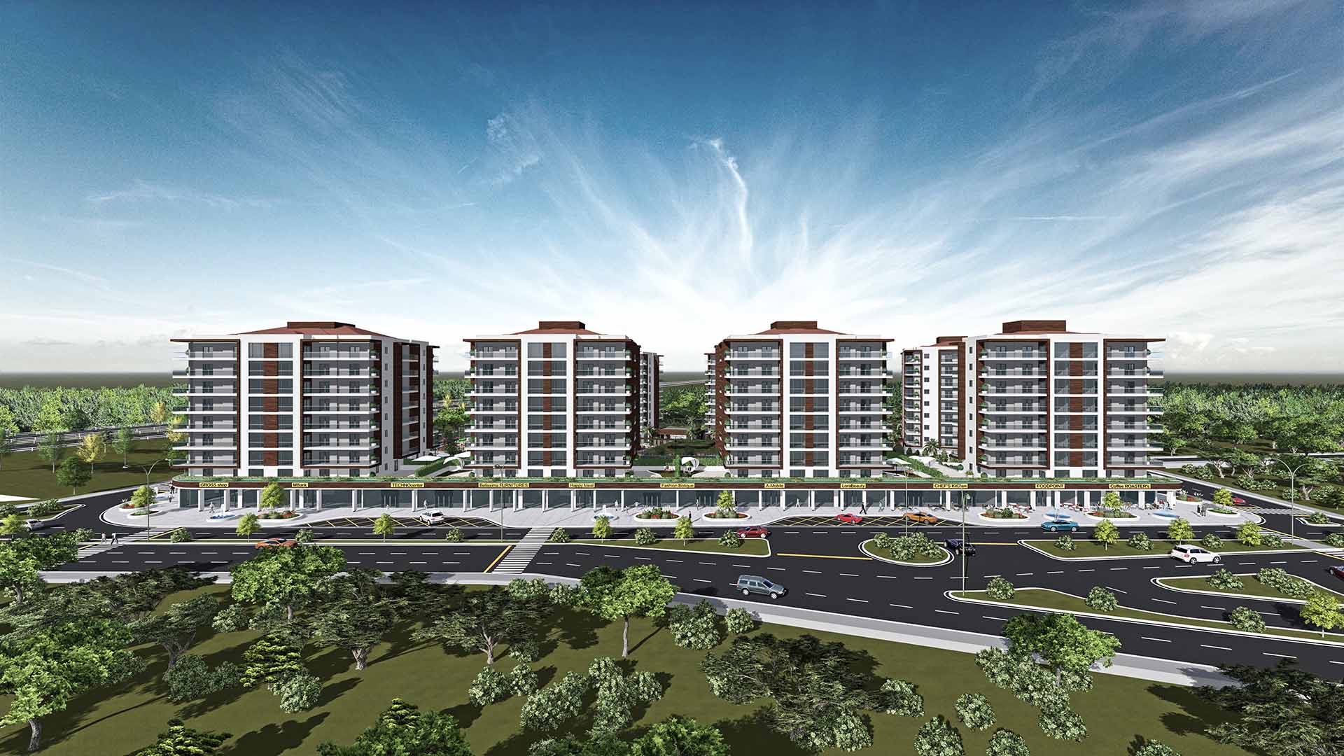Gold Towers Residence'ta Teslimler Temmuz 2017'de