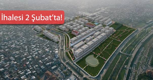 Bursa Soğanlı Kentsel Dönüşüm Projesi 1. Etap 2. Kısım İhaleye Çıkıyor