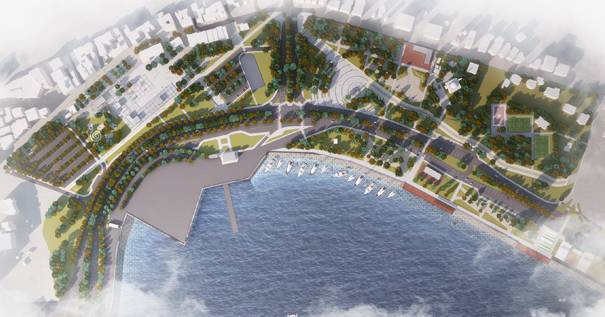 Pendik Sahil Parkı Projesinde Son Etaba Geçildi