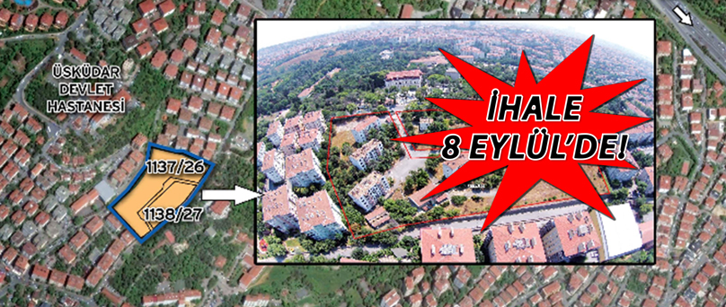 Emlak Konut Üsküdar Arsasını İhaleye Çıkarıyor