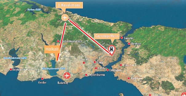 3. Havalimanı Metro Hatları Bakanlığa Emanet