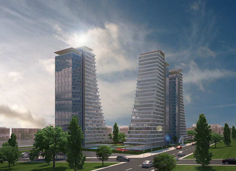 Mina Towers 1.702 Konuttan Oluşuyor