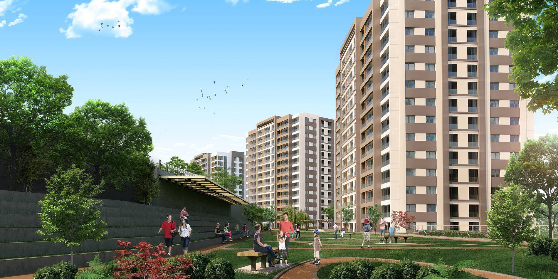 Vira İstanbul Beylikdüzü Projesinde Yüzde 1 Peşinatla