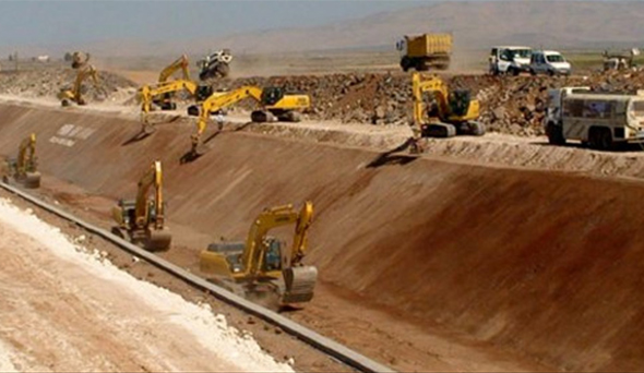 Mardin’e 221 Kilometrelik Suni Nehir İnşa Edildi