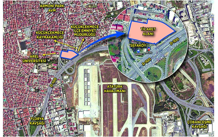 TOKİ  Küçükçekmece'de Bir Adet Arsayı İhaleye Çıkartıyor