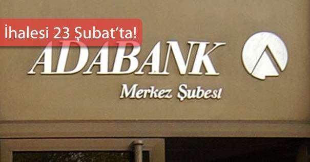 Adabank Yeniden Satışta