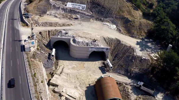 Sabuncubeli Tüneli’nde Çalışmalar Yeniden Başladı!