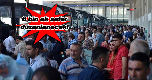 Tatil Uzayınca Otobüs Biletleri Hızla Tükendi!