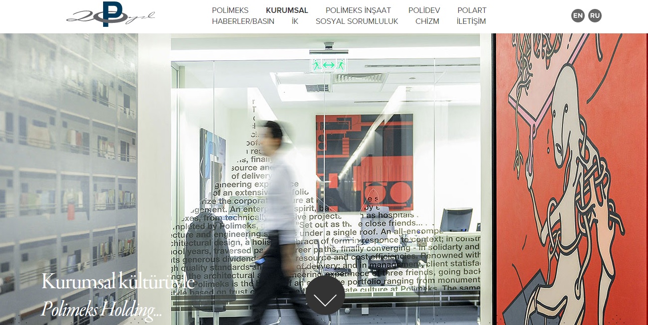 Polimeks Holding Web Sitesini Yeniledi!