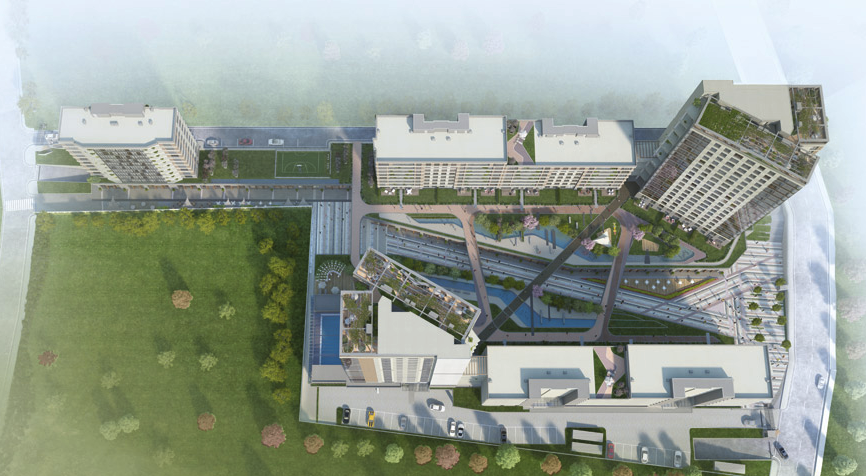 Sur Yapı Corridor Projesinde Rezidans Daireler Satışa Çıktı