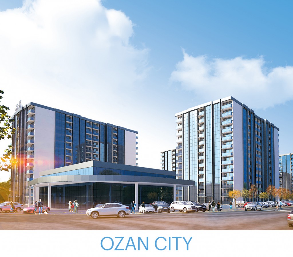 Ozan City’de 1 Oda 1 Salonlar 129 Bin Lira