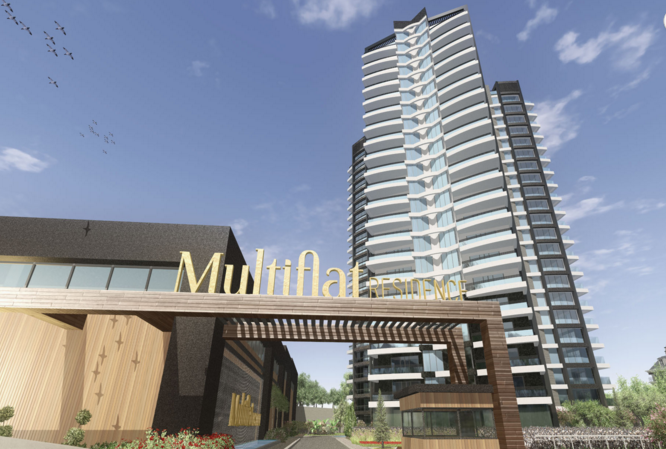 Multi Flat Residence Projesinde 355 Bin TL’ye 2+1