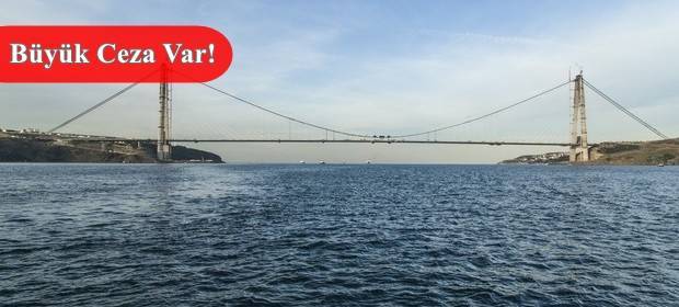 3. Köprü’den Kaçak Geçen Yandı