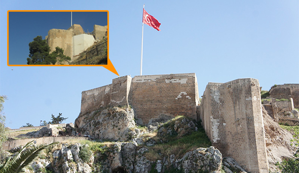 Tarihi Urfa Kalesi’nde Restorasyon Rezilliği