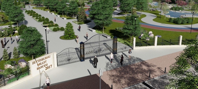Zeytinburnu'na Millet Bahçesi Geliyor!