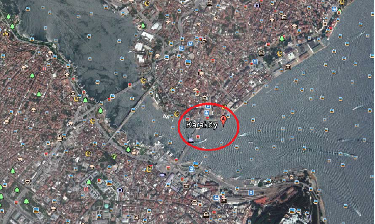 Karaköy’e Yeni Varup İskelesi