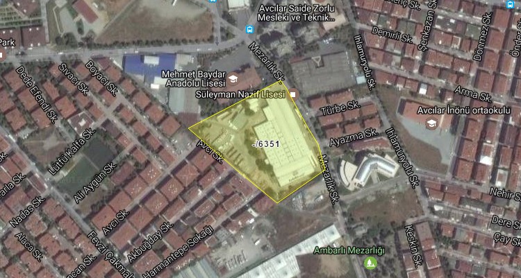 Ambarlı Kaleterasit Arazisinin İmar Planı Askıda