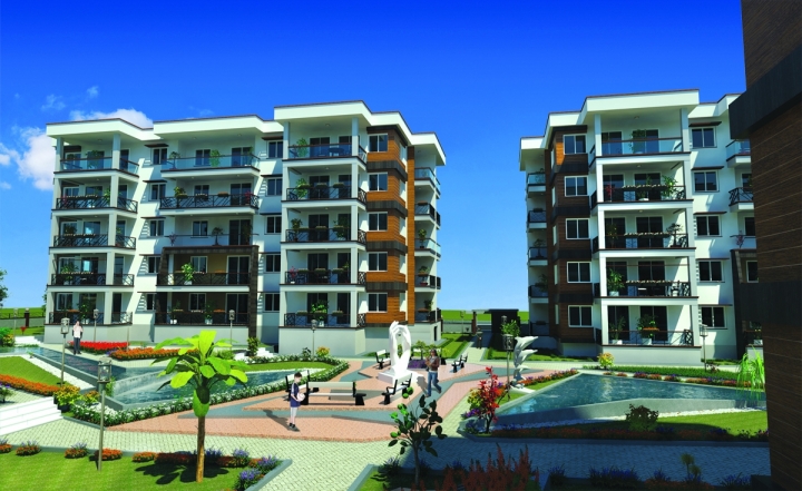 Adakent Kepez’de 1+1 Daireler 100 Bin TL