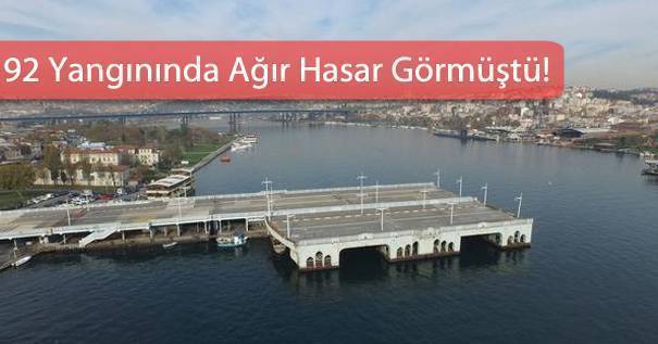 80 Yıllık Eski Galata Köprüsü Kaderine Terk Edildi