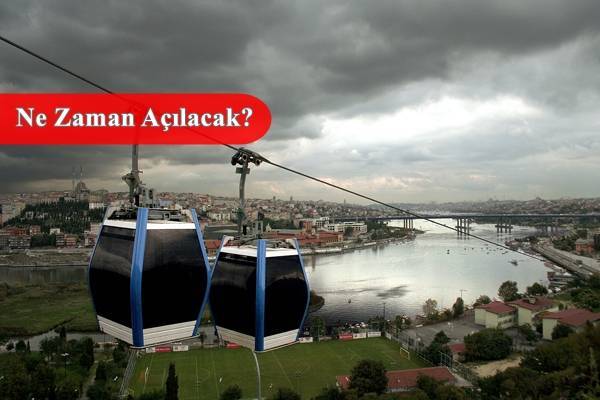 Eyüp Pierre Loti Miniatürk Teleferik Hattı Başlıyor