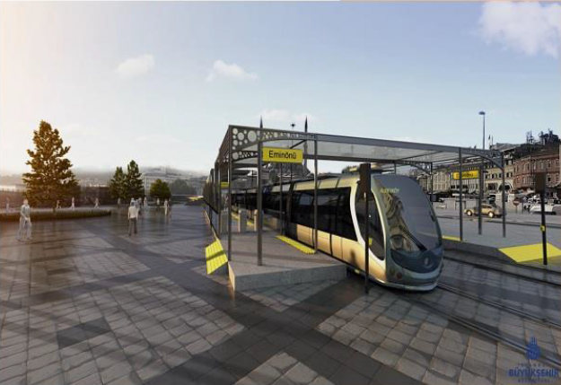 Eminönü Alibeyköy Tramvay Hattı İhale Tarihi Belli Oldu