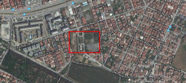 Bakırköy'deki Bu Arsanın İmar Planı Askıda