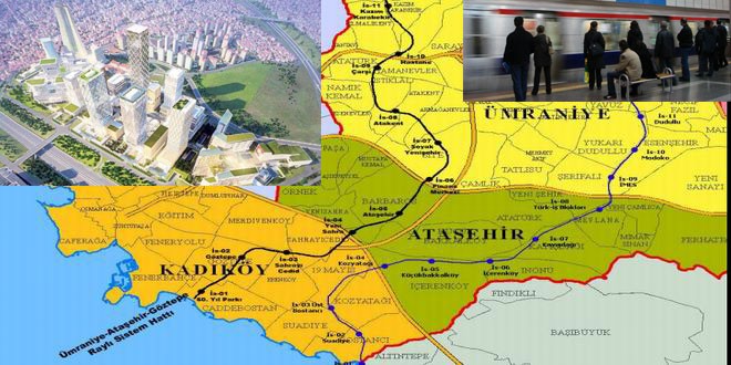 Ümraniye Ataşehir Göztepe Metro Hattı İhalesi 20 Temmuz’da